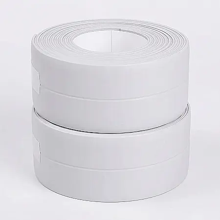 Casă & Grădină - Bandă Adezivă Impermeabilă pentru Etanșare Multisuprafețe – 3,2 m x 3,5 cm, Cauciuc Siliconat, Rezistentă la Apă și Mucegai, Ideală pentru Baie și Bucătărie