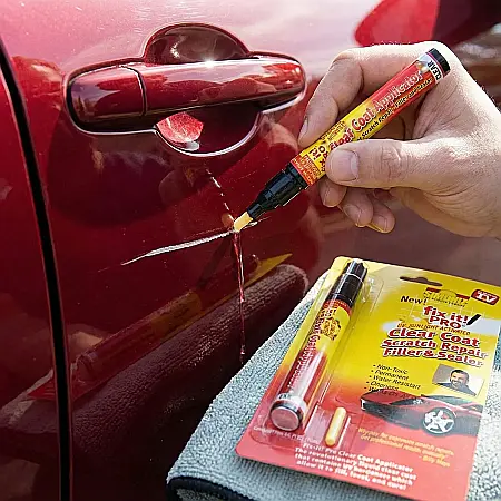 Auto - Set 2 Creioane Corectoare Fix It Pro: Elimină Zgârieturile de pe Mașină în Câteva Secunde