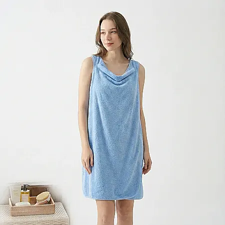 îngrijire feminină - Prosop Halat de Baie Transformabil – 160×80 cm, Unisex, Material Moale și Absorbant, Model Universal, Diverse Culori, Uscare Rapidă și Confort Termic