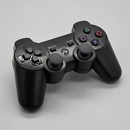 Gadgeturi - Controler Wireless PS3 – 6 Axe Senzori de Mișcare, Bluetooth, Butoane L2/R2, Indicator Player, Încărcare USB, 4 Culori Disponibile (Fără Cablu)