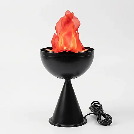 Casă & Grădină - Lampă Decorativă cu Efect de Șemineu – Flacără Artificială, Consum Redus 10W, Alimentare prin Cablu, Ambianță Relaxantă pentru Interior, Design Modern/Clasic