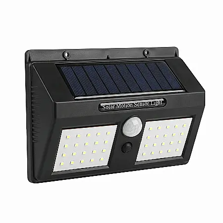 Iluminat - Lampă Solară de Exterior cu Senzor de Mișcare – 40 LED, Eficientă Energetic, Rezistentă la Intemperii, Iluminare Automată, Montaj Fără Cabluri