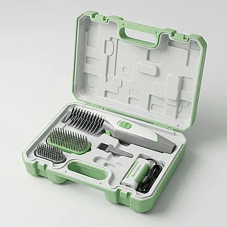 Perie Electrică pentru Îndepărtarea Părului Câini și Pisici Knot Out – Funcție de Tăiere Noduri, Mâner Ergonomic, Blândă și Eficientă pentru Toate Rasele [3]