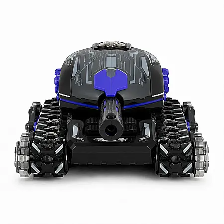 Tanc RC cu Telecomandă, Mingi de Apă, Turelă Mobilă, Lumini și Sunete, Set 1000 Bile [1]