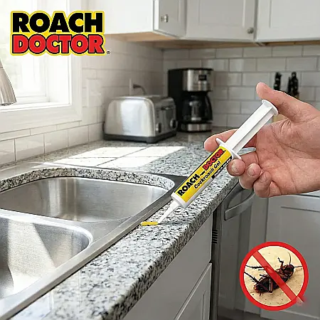 Insecticid Profesional RoachDoctor: Gel Anti-Gândaci cu Imidacloprid – Set 3 Seringi x 30g [3]