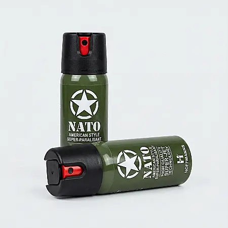Spray Paralizant NATO MRG M896 Super Jet - 60 ml, Jet Puternic 2-3 m, Omologat și Legal, Carcasă Metalică Rezistentă: Protecție Maximă și Autoapărare Eficientă [2]