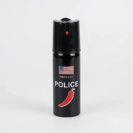 Spray Paralizant Police MRG M867 – 60 ml, Jet Puternic 2–3 m, Omologat și Legal, Carcasă Metalică Neagră: Protecție Instantanee și Autoapărare Profesională [2]