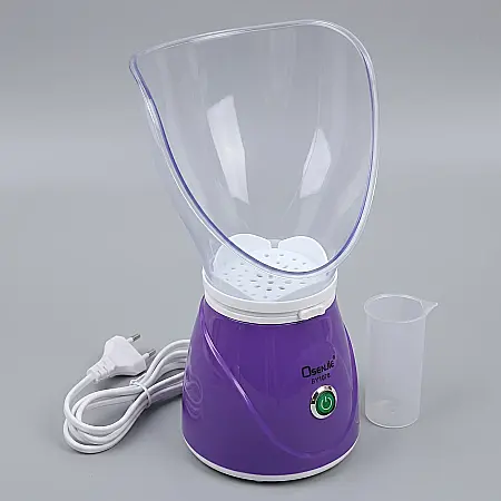 Saună Facială cu Aburi și Inhalator 2 în 1, 130W, Rezervor 60 ml, cu Măști pentru Față și Nas [1]