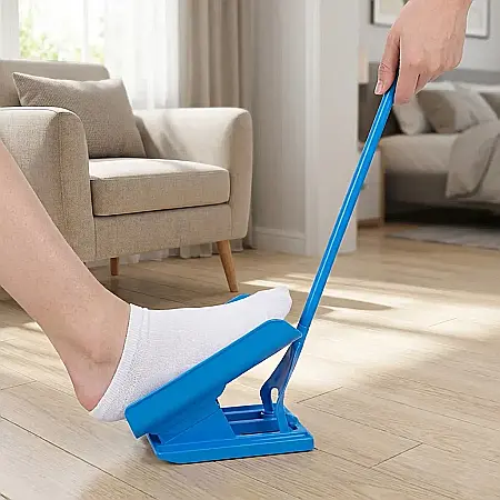 Unelte - Suport Sock Slider: Încălțător Ergonomic pentru Ciorapi și Șosete - Independență și Confort Fără Aplecare