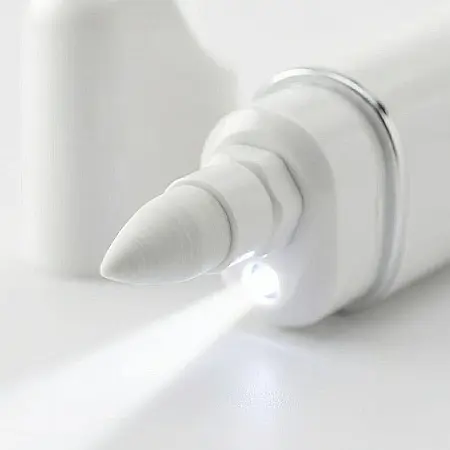 Spark Innovators Spin Smile 360 – Polisator de Dinți Profesional cu LED Încorporat, 18.000 RPM, Albire și Lustruire Rapidă, 5 Cupe Incluse, Alb [1]