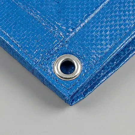 Prelată Impermeabilă Cover Design 5×6 m – Albastră, Rezistentă UV, Margine Dublă cu Capse, Pentru Acoperire Auto, Piscine, Camping și Uz Industrial [1]