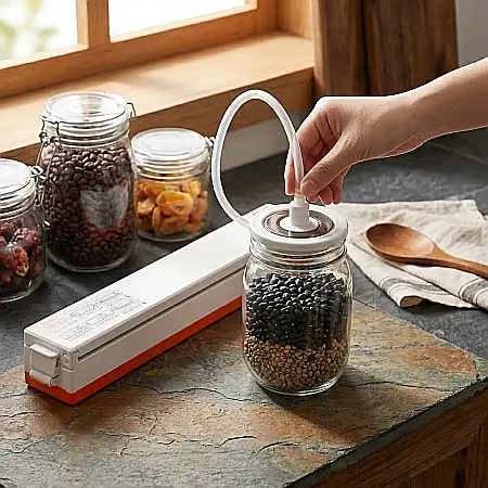 Set 30 Pungi pentru Vidat și Sigilat Alimente – 17 x 25 cm, Rezistente, Etanșe și Ideale pentru Păstrare și Congelare [1]