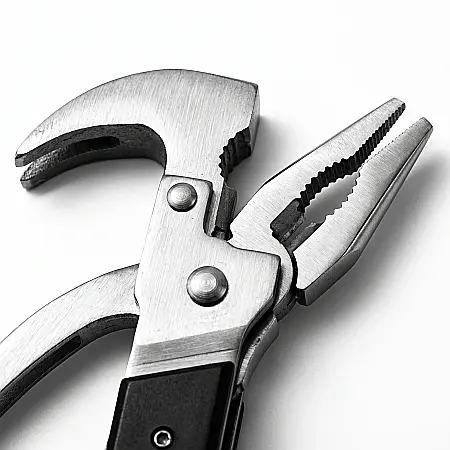 Unealtă Multifuncțională Tactică Tac Tool 18 în 1 – Ciocan, Clești, Cuțit, Șurubelnițe și Chei Fixe, Oțel Rezistent, Compactă și Portabilă, Ideală pentru Camping, Supraviețuire și Reparații [1]