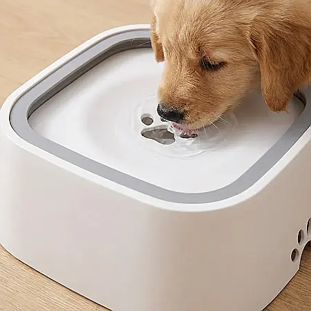 Bol Smartix Anti-Stropire pentru Animale – 1,5 L, Sistem Suspensie și Antialunecare, Stabil și Ușor de Curățat: Hidratare Impecabilă și Curățenie Desăvârșită pentru Câini și Pisici [3]