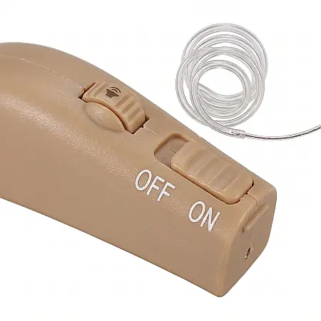 Aparat Sunet Auditiv Reîncărcabil – Mini, Intraauricular, Hipoacuzie Ușoară și Medie, 30dB, Autonomie 15+ Ore, Dopuri Siliconice Incluse [1]