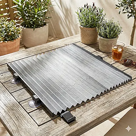 Parasolar Auto Retractabil Tip Copertină – Protecție UV 99%, Dimensiuni Ajustabile, Design Reflectorizant și Compatibil Universal [3]