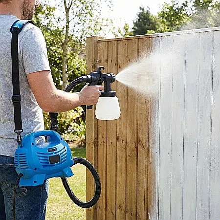 Pistol de Vopsit Electric Paint Zoom – Pulverizator Profesional 650W, Capacitate 800 ml, 3 Setări Pulverizare, Finisaj Uniform pe Perete, Tavan, Lemn, Beton și Ipsos, Interior și Exterior [3]