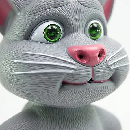 Jucărie Interactivă Talking Tom Cat – Motan Vorbitor cu Funcție de Repetare, Senzori Tactili și Sunete Amuzante, Dezvoltare Vocabular, Cadou pentru Copii peste 3 Ani, 30 cm [1]