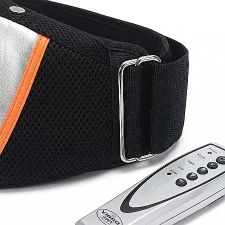 Centură de Slăbit Vibro Shape – Multifuncțională, Cu Încălzire și Vibrații Reglabile, 4 Nivele de Intensitate, Modelează Abdomen, Talie, Fese și Coapse, Electrică, Portabilă [1]