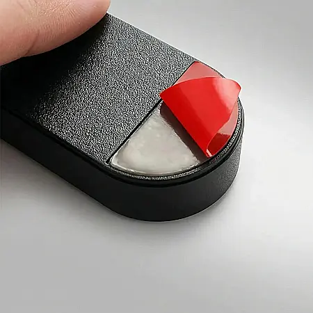 Afișaj Număr Telefon pentru Bord Auto – Design Autoadeziv, Rezistent și Durabil, Instalare Simplă, Vizibilitate În Parcări, Negru, Dimensiuni 130 x 33,3 x 15,6 mm [3]