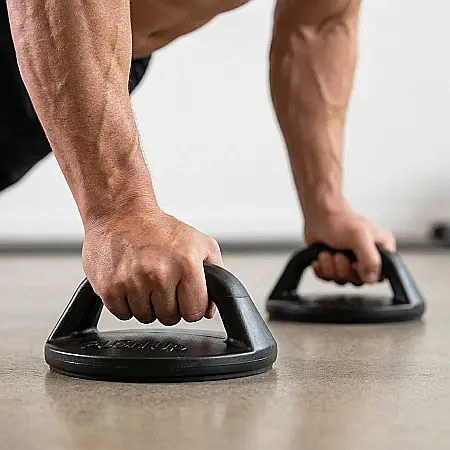 Aparat Push Up Pro pentru Flotări – Manere Rotative, Confortabile, Reduc Presiunea Articulațiilor, Tonifiere Brațe, Piept, Umeri și Spate [1]