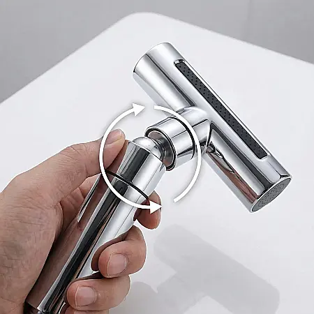 Cap de Duș Universal Multifuncțional – Rotativ 360°, Jet Uniform, Tehnologie Economie Apă, Design Modern și Ergonimic, Compatibilitate Universală [1]