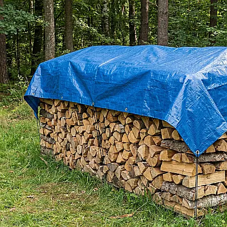 Prelată de Protecție 4×4 m – Impermeabilă, Rezistentă la UV și Grindină, Ideală pentru Acoperire Auto, Piscină, Grădină și Uz Industrial [3]