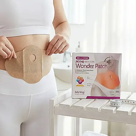 Set 5 x Plasturi pentru Slăbit Wonder Patch – Reducere Grăsime Abdominală, Combatere Celulită, Detoxifiere Naturală și Ingrediente Active (Capsaicină, Cofeină, Catechină): Siluetă Armonioasă și Abdome [3]