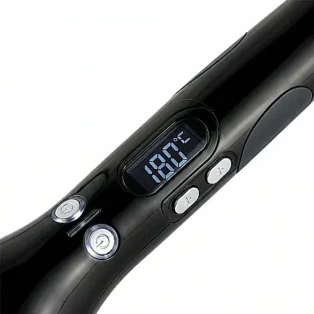 Ondulator Automat cu Ceramică și Afișaj Digital LCD – Buclă Rapidă și Precizie 210°C, Rotire 360°, Reglaj Temperatură și Timp, Profesional, Pentru Toate Tipurile de Păr [3]