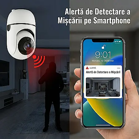 Camera de supraveghere copii – Baby Monitor Wireless HD 1280x720 [4]