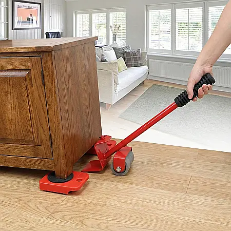 Set Role Profesionale pentru Transport Mobilier: Mută 150 kg cu Efort Minim și Mobilitate 360° [1]