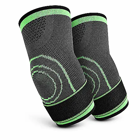 Set 2 Cotiere Elastice Ajustabile cu Bretea de Susținere, Universale, Verde cu Negru [3]
