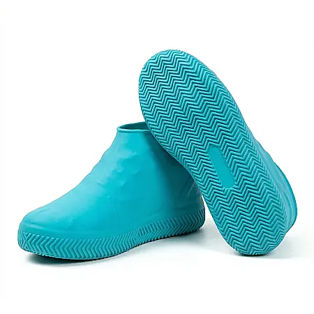 Husă de Ploaie Reutilizabilă pentru Pantofi – Silicon Rezistent, Talpă Anti-Alunecare, Impermeabilă, Portabilă și Pliabilă, Protecție Completă împotriva Noroiului și Apei [3]