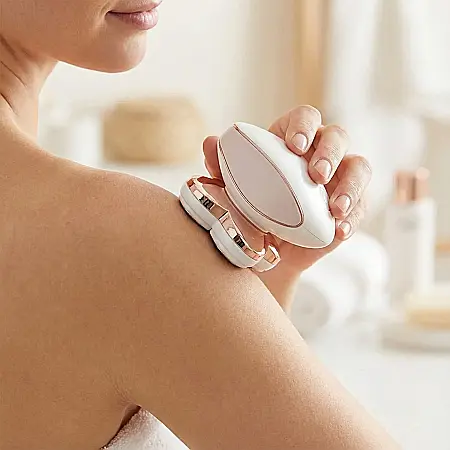 Camaterlot Epilator IPL cu 4 Capete Interșchimbabile – Îndepărtare Păr fără Durere, Mod Automat, Design Ergonomic, Pentru Femei și Bărbați, Față, Corp, Axile, Inghinal, Picioare [1]