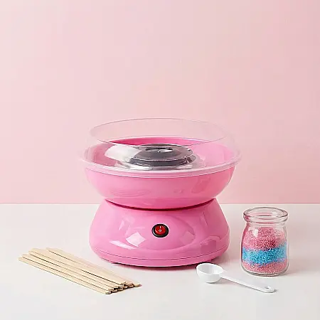 Aparat de făcut vată de zahăr Fresh Delicious – 500 W, 2 trepte putere, design compact și retro: Magia Sărbătorilor direct în Casa Ta [1]