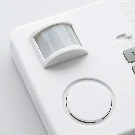 Alarmă Wireless cu Senzor PIR de Mișcare – 3 Moduri de Funcționare (Chime, Instant, Întârziere), Panică de Urgență, Blocare prin Cod și Rază 5m: Siguranță Inteligentă și Control Total pentru Casă sau  [2]