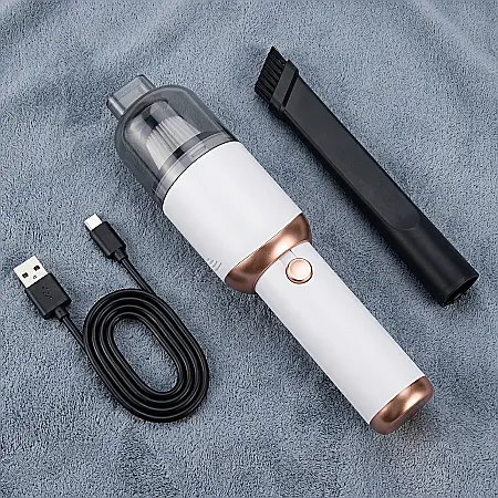 Aspirator Auto Portabil JB-105 – Motor Puternic, Reîncărcabil USB, Compact și Ergonomic, Filtru Detașabil, Curățenie Rapidă și Eficientă [3]