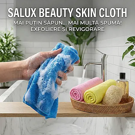 Set 3 Prosoape Exfoliante Salux: Secretul Japonez pentru o Piele de Porțelan și Revitalizare Totală [3]