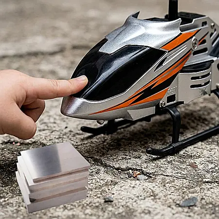 Elicopter cu Telecomandă Bizaical – Lumini LED Multicolore, Zbor Stabil și Sigur, Tehnologie Anti-Coliziune, Manevrabilitate Precisă, Cadou Ideal pentru Copii și Adulți [3]