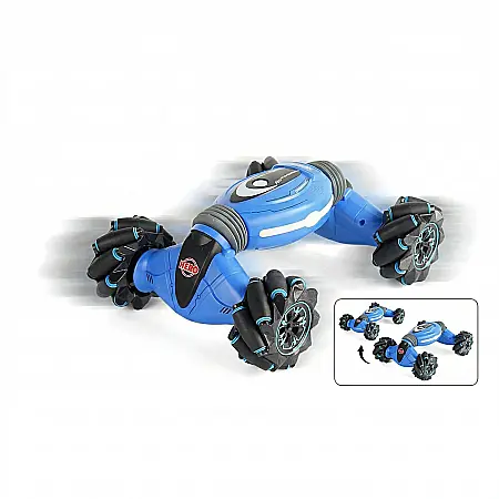 Mașinuță Cascadorii pentru Copii cu Telecomandă și Control prin Gesturi – Rotație 360°, Muzică, Lumini, Viteză 25 km/h, Autonomie 45 min, Design Off-Road, Cadou Ideal Copii 7+ ani [2]