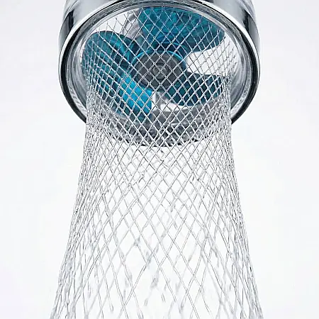 Cap de Duș Rotativ 360° TurboShower – Filtru de Apă încorporat, Presiune Mare (Efect Tornadă), Economie de Apă 40%, Buton Oprire, Protecție Piele și Păr, Ușor de Curățat [3]