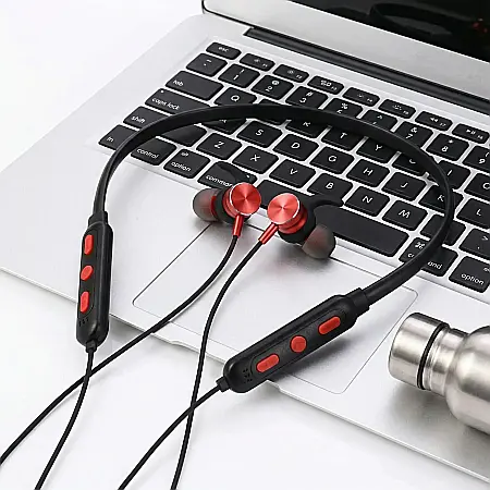 Căști In-Ear Sport Wireless – Bluetooth 4.2, Suport Card MicroSD, Sunet Bass Puternic, Design Ergonomic și Confortabil, Ideale pentru Alergare și Sala de Fitness, Culori Variabile [2]