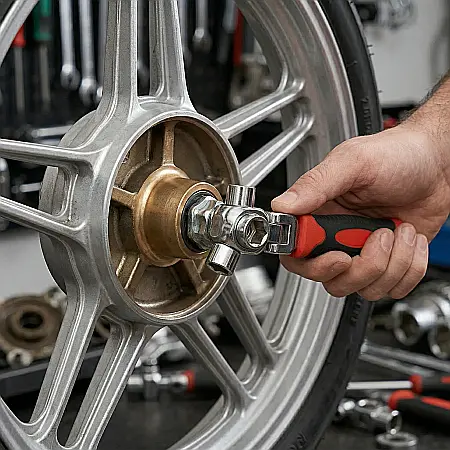 Cheie Universală Multifuncțională 48 în 1 – Torx, Spline, Pătrat, Unghi Reglabil 45°, Cap Rotativ 360°, Oțel Carbon, Ideală pentru Auto, Casă și Bricolaj [3]