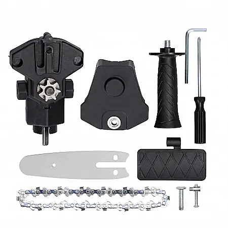 Adaptor Tip Minidrujba pentru Bormașină și Mașină de Înșurubat – Mini Fierăstrău Portabil, Lamă 12cm (4 Inch), Kit Complet Accesorii [3]