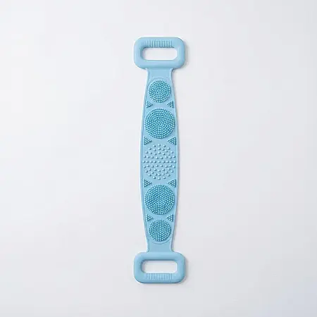 Perie pentru Spate din Silicon cu Două Fețe – Exfoliere Delicată, Masaj Relaxant și Curățare Profundă, Design Ergonomic cu Mânere și Material Hipoalergenic: Experiența unui SPA Complet în Confortul Bă [2]