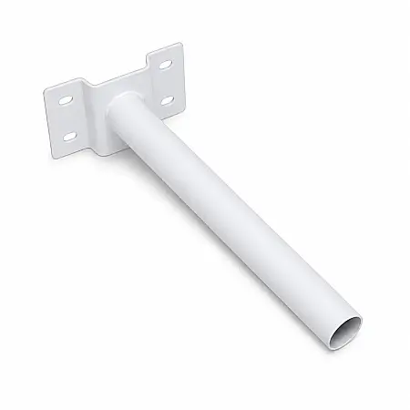 Suport Reglabil pentru Proiectoare Stradale, Montaj pe Perete, Metal Alb, 49 cm [2]