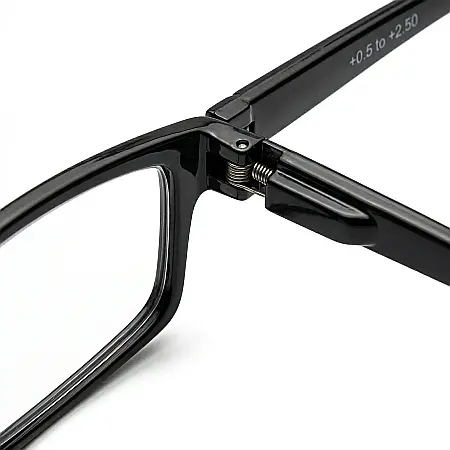 Ochelari de Citit One Power - Dioptrii Variabile +2.5 până la +5, Corecție Hipermetropie, Ramă Ovală din Plastic, Lentile Ușoare, Ajustabili pentru Cărți, Calculator și TV, Design Unisex [3]