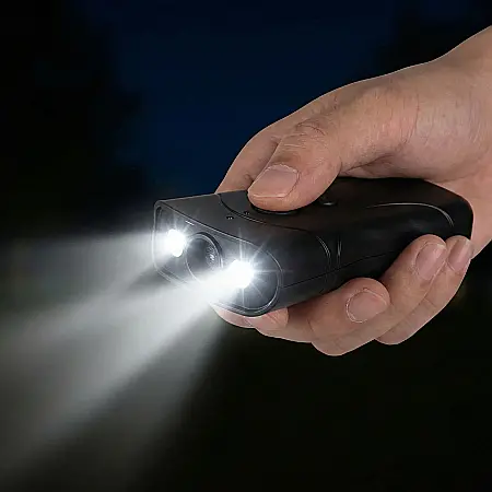 Aparat cu Ultrasunete pentru Dresaj și Alungare Câini Agresivi – Rază 12 m, 130 dB, Lanternă LED, Portabil [1]