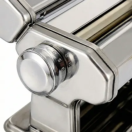 Aparat Manual de Făcut Tăiței din Inox – Mașină Aluat, 2 Grosimi de Tăiere, Prindere pe Masă, Lățime 150 mm [1]
