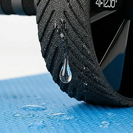 Roată de Antrenament Abdominal AB Wheel PRO 4FIZJO – Fitness și Tonifiere Core, Mânere Antiderapante din Spumă, Roată Cauciucată Silențioasă, Negru/Galben [2]